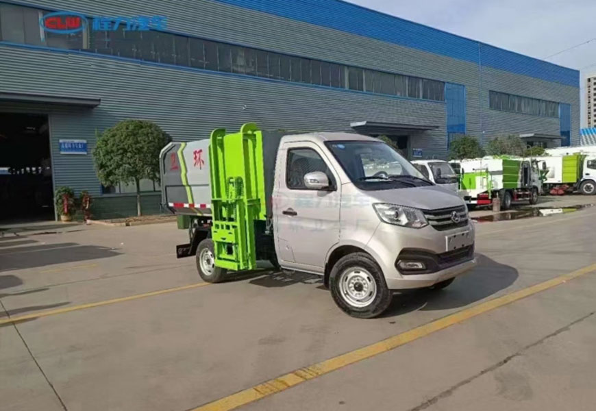 國(guó)六長(zhǎng)安側(cè)裝掛桶垃圾車(chē)