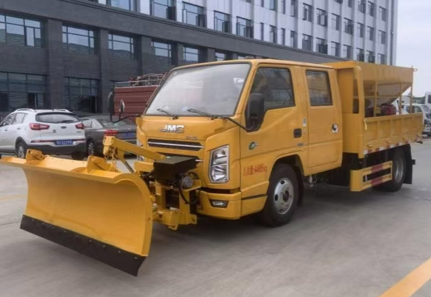 程力CL5040TCX6HL型江鈴順達(dá)雙排藍(lán)牌除雪車(chē)